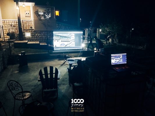 making of 1000 years witness of the light 049